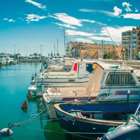 La Coquille - Spacieux 45m2, T2 à 1min De La - Wifi * Valras-Plage